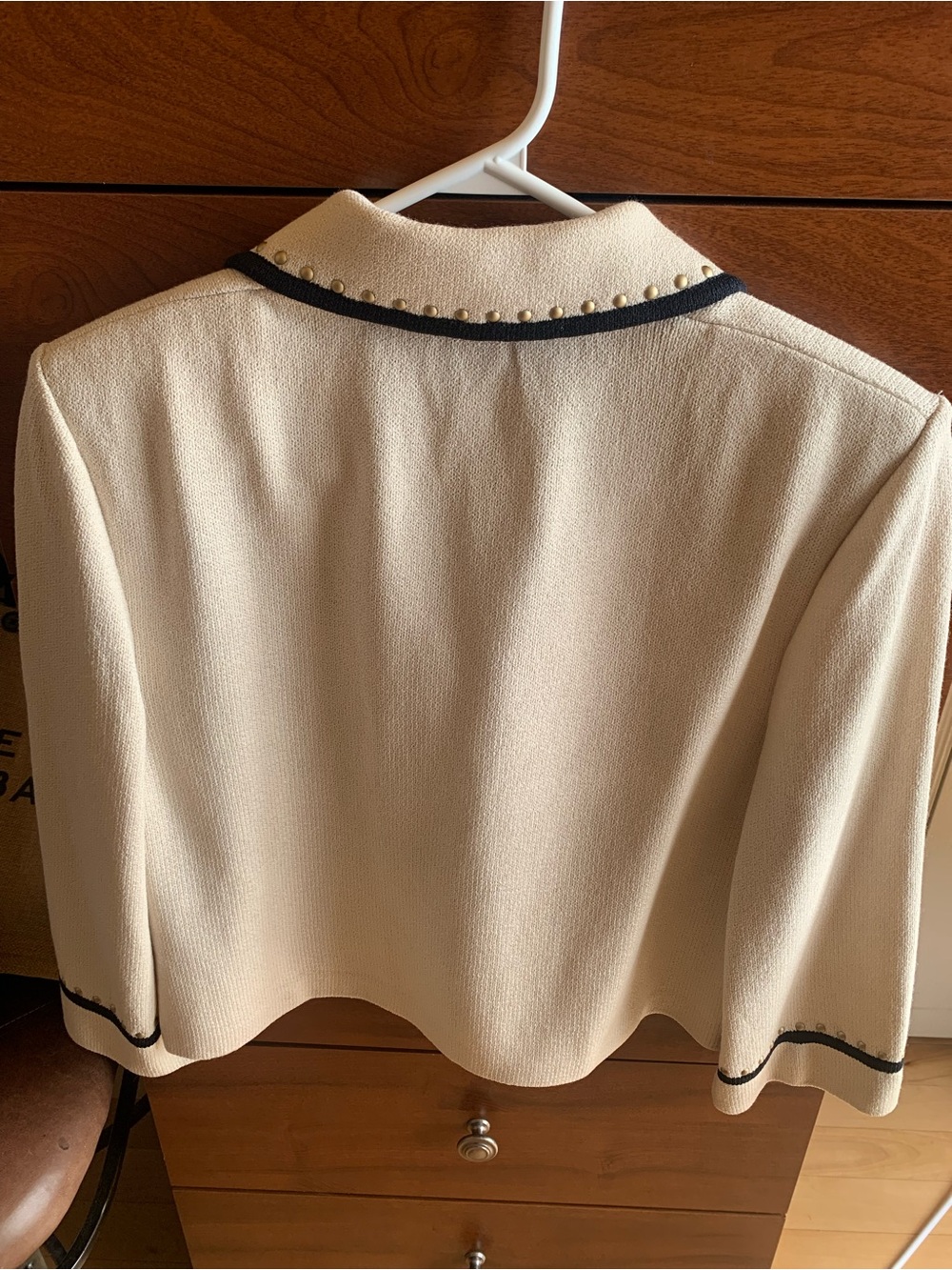 Fabulous Cream knit Blazer/jacket  ST JOHN - Picture 7 of 14
